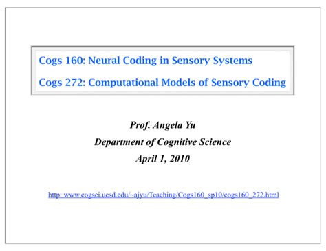slides - UCSD Cognitive Science