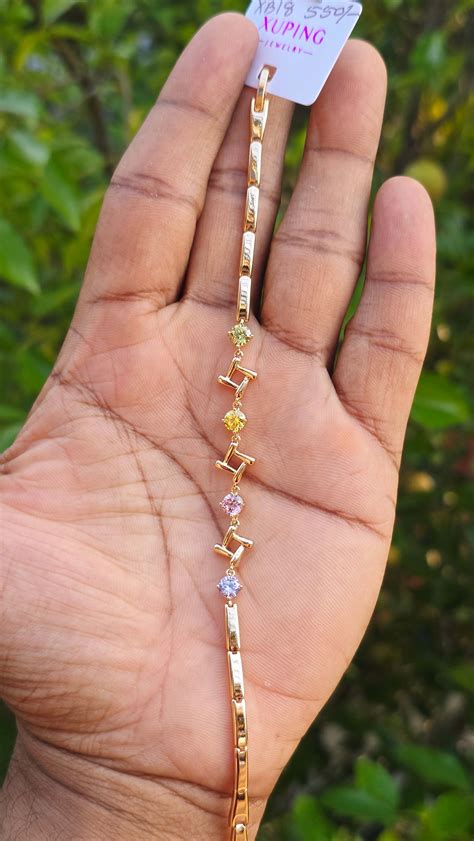 Gold Plated Avek Bracelet | Anti Tarnish – Talina Collections