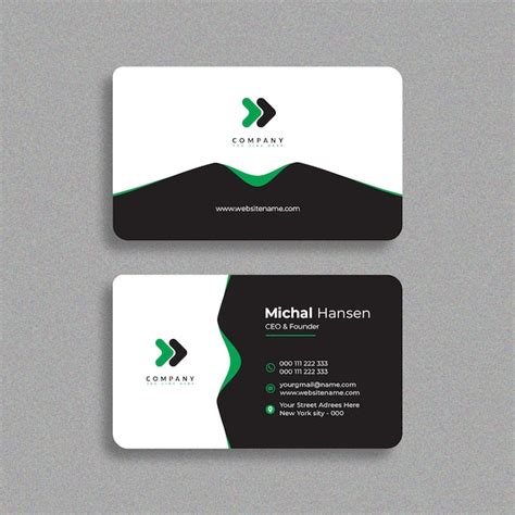 Business Card Design PSD 的图像结果