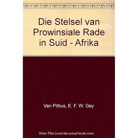 Buy Die Stelsel van Prowinsiale Rade in Suid-Afrika Online at ...
