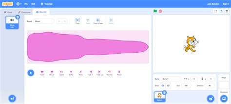 How to Add Sound and Script in Scratch 的图像结果