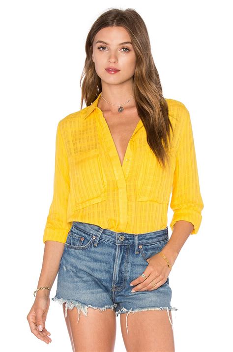 Knot Sisters The Charlotte Top in Spectra Yellow | REVOLVE