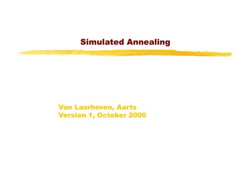 Simulated Annealing Tutorial 的图像结果