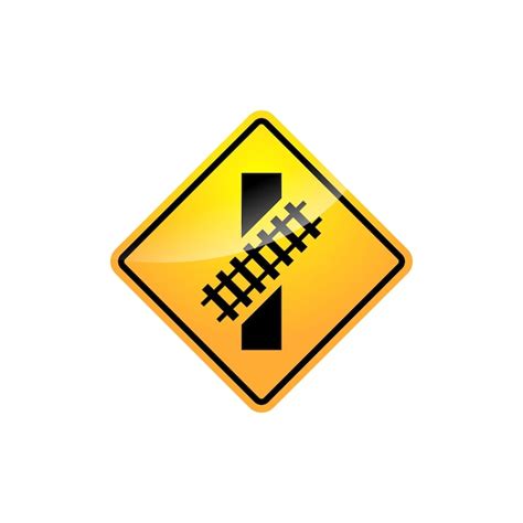 Railroad crossing sign Images - Free Download on Freepik