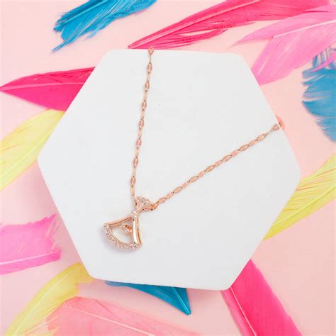 Raya Bell Rose Gold Necklace | Salty – Salty Accessories