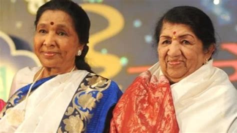 Lata Mangeshkar death: Lata Mangeshkar and Asha Bhosle: The sibling ...