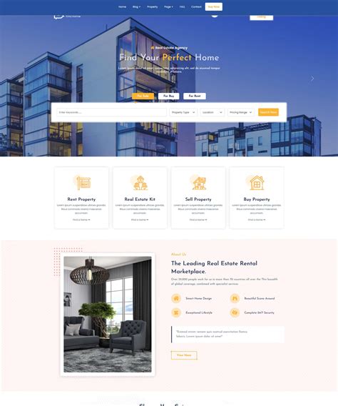 10+ Best Free Real Estate WordPress Themes 2025 - freshDesignweb