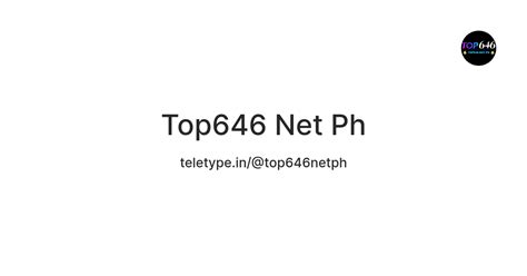 Top646 Net Ph — Teletype