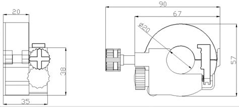 Accuracy Class 1 Active KWh 3 Phase Wireless Energy Meter AEW100
