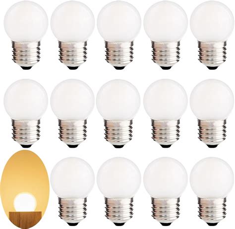 Sphoon G40 1.5W Low Wattage Led Bulb Equivalent 15 Watt Light Bulbs ...