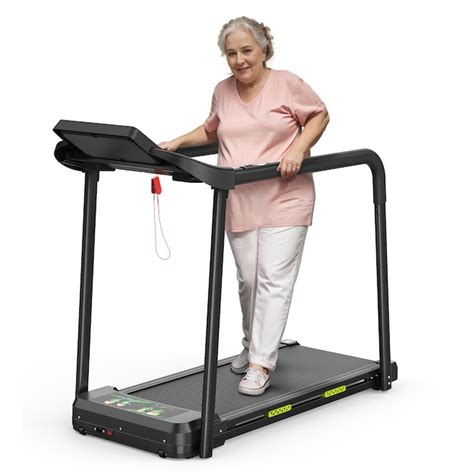 Tatayosi Foldable walking pad treadmill for seniors stable and safe ...