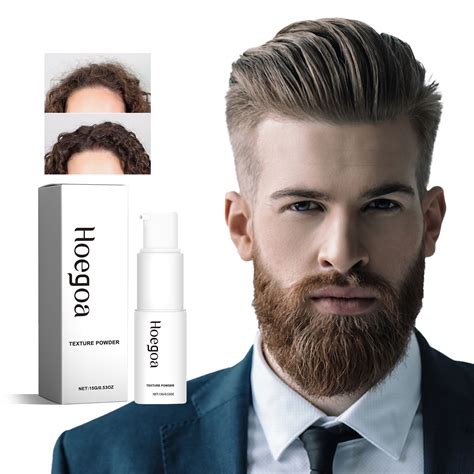 Hair Styling Powder for Men - Strong Hold for Thick Hair - Natural ...