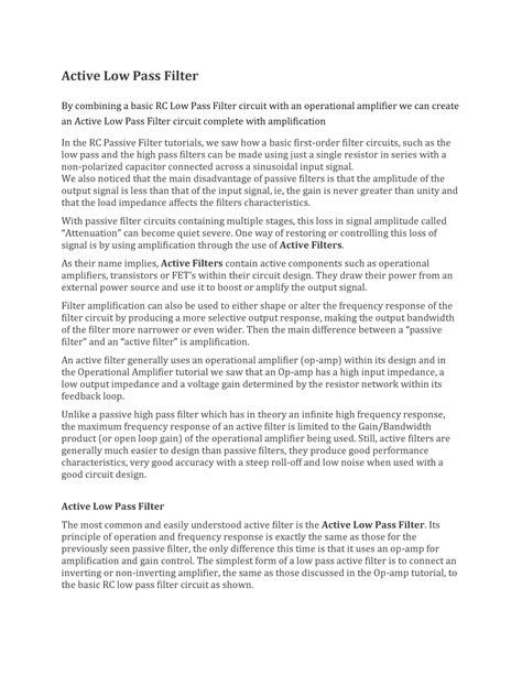 1587457147 - A detailed explanation onFilters used in VLSI Design ...