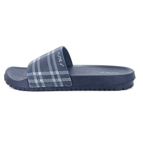 Shop Navy Blue FLITE Slip ons for men FL 484 Online at Best Price