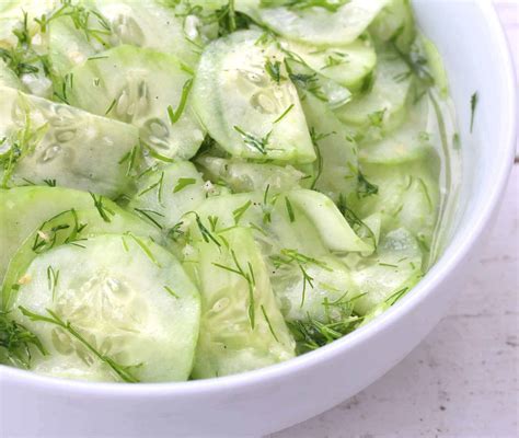 german cucumber dill salad