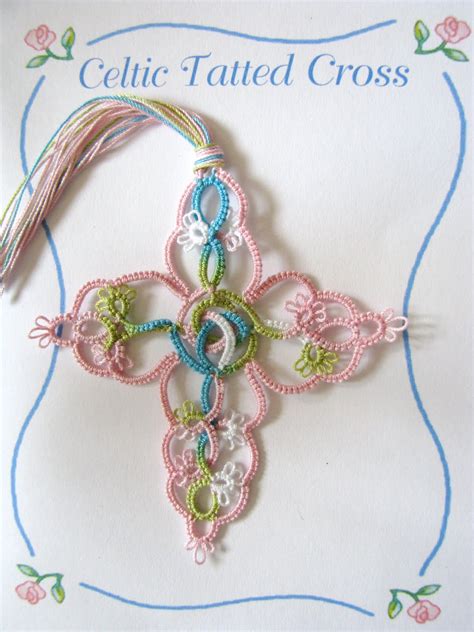 Tatted Cross Tutorial 的图像结果