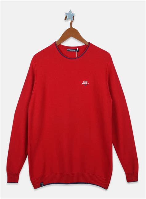 Buy Boys Red Solid Pullover Online in India - Monte Carlo