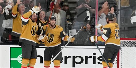 Golden Knights bring 1-0 series lead into game 2 against Oilers