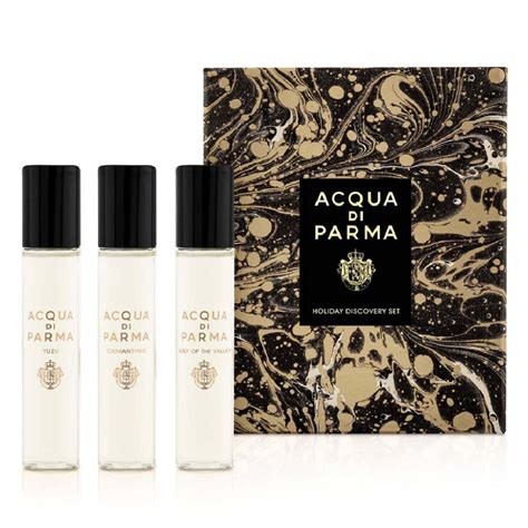 Acqua Di Parma Holiday Discovery Eau De Parfum Miniature Travel Set 3x ...