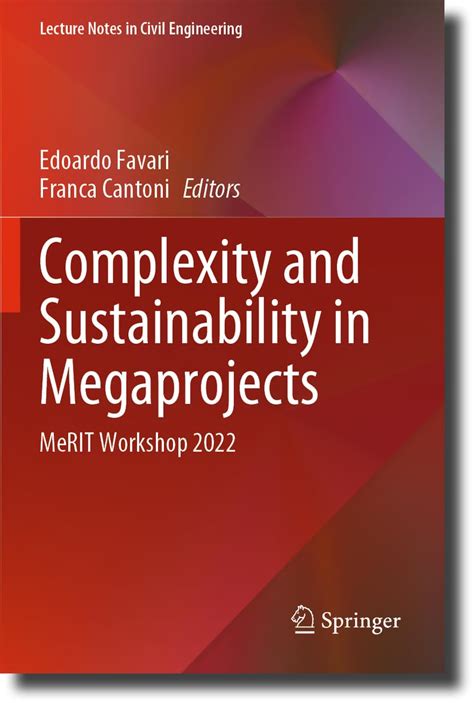Buy Complexity and Sustainability in Megaprojects: MeRIT Workshop 2022: ...