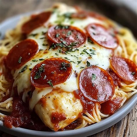 Pepperoni Chicken - Clara quick dinners