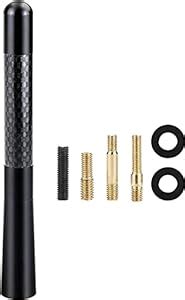 Ride2joy Blue Car Antenna Mast Carbon Fiber Truck Vehicle Replacement ...
