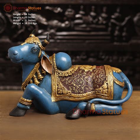 Buy Brass Nandi Statue & Sculpture Collection | Best Prices Online ...
