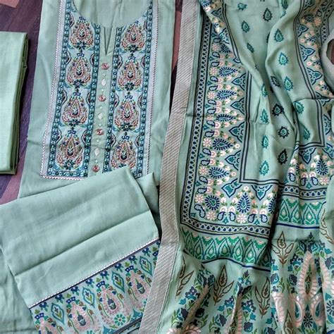 Modal Cotton Hand Work Dress Material – RKG SHOPPING
