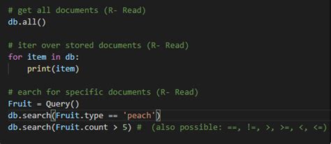 TinyDB Python 的图像结果