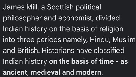 2. How do historians periodise Indian history nowadays? Discuss in ...