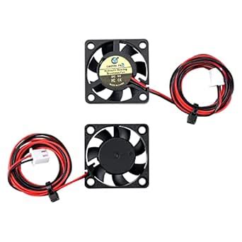 FYSETC 2Pcs 3007 Cooling Fan, Vorn 0.1 Hotend Part 5V Hydraulic Bearing ...