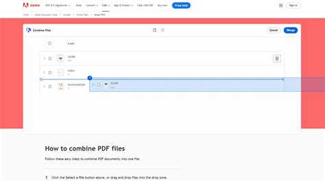Image result for Merge Files into a PDF