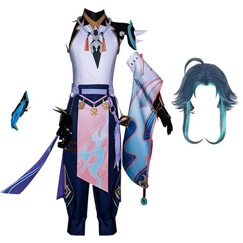 Buy Genshin Impact All Characters Cosplay Outfit Xiao Cosplay Costume ...