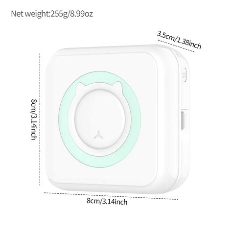 Buy Label Printer Portable Bluetooth 4.0 Connection Thermal Label ...