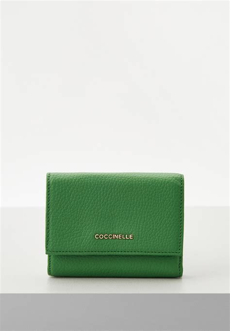 Кошелек Coccinelle, цвет: зеленый, RTLADR833101 — купить в интернет ...