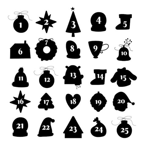 Weihnachten zahlen Bilder - Kostenloser Download auf Freepik