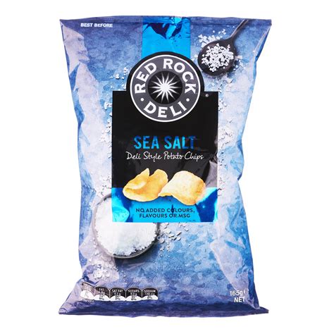 Red Rock Deli Style Potato Chips - Sea Salt | NTUC FairPrice