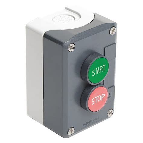 Schneider Electric Complete control station, Harmony XALD, XALK, dark ...