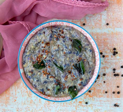 Cabbage Poricha Kootu Recipe (Red Cabbage) - South Indian Cabbage Dal ...