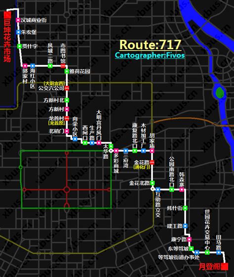 西安167路公交车路线图,西安366路公交车线路图(2) - 伤感说说吧