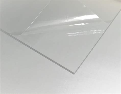 Buy Plexiglass Sheet 1/8 inch thick, 12x12 Cast Clear Acrylic Sheet ...