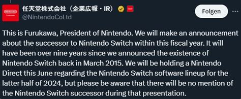 Nintendo: Neue Konsole soll bis März 2025 vorgestellt werden