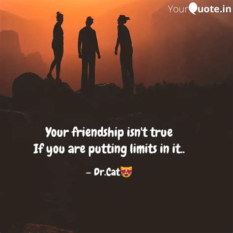 Your friendship isn't tru... | Quotes & Writings by dr.Megha 28😻 ...