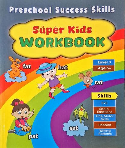 Preschool Success Skills Super Kids Workbook Level 3 | Fun Learning for ...