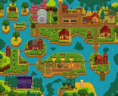 Stardew valley лесная река