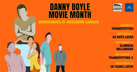 Danny Boyle Movie Month at Ouseburn Garden, Unit 12,1 Stepney Road, NE1 ...