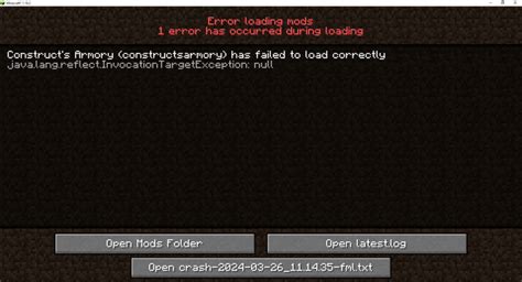 Image result for Mod Loading Errors