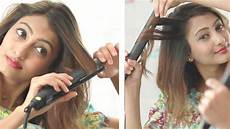 How To Style Your Hair With A Straightener by How To Straighten Hair And Get Soft Curls With A Hair How To Style Your Hair With A Straightener