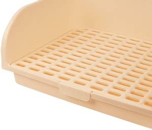 Lyla Pet Litter Box Corner Toilet Tray Pan Potty Trainer Adult Rabbit ...