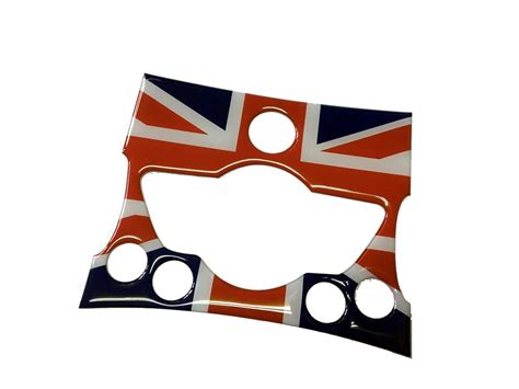 Union Jack Soft Interior Dashboard Control Switches Panel sticker for ...